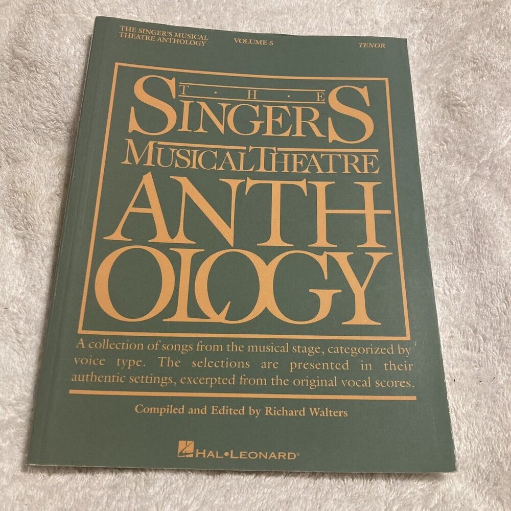 Singer's Musical Theatre Anthology - Volume 5: Tenor Book (Singer's Musical ...